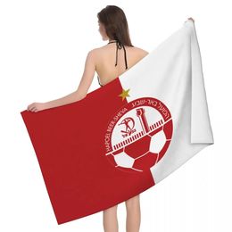 Hapoel Beer Sheva Bath Towel Absorbent Quick Dry Beach Shawl Bath Towels for Pool Swim Bathroom Home 52in X 32 in 240422