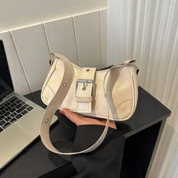 Evening Bags Luxury Design Small Underarm Bag For Women Fashion PU Leather Hobo Lady Brand Shoulder Vintage Handbag And Purse