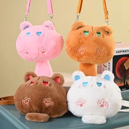 Shoulder Bags Women Cute Plush Doll Bag Cartoon Girl Student Funny Mobile Phone