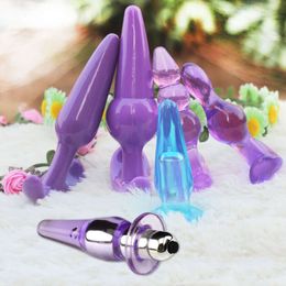 Anal bullet vibrator sexy Toys for Men,Beads Butt Plug Women Silicone Waterproof Body Massager vibe sexy Products for women games