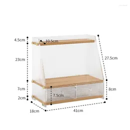 Storage Boxes Nordic Acrylic Desktop Cosmetics Box Bedroom Skincare Products Lipstick Jewellery Rack