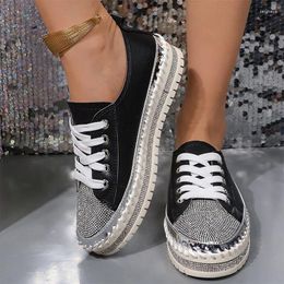 Casual Shoes Flats Platform Loafers Women Sport Sneakers Crystal Luxury Slippers Sandals 2024 Summer Brand Walking Zapatos Mujer