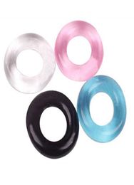 Cockrings Penis Ring Delaying Ejaculation Dildos Ring Silicone cockring Stretchy Donuts Cock Rings Multicolor Sex Toys Shop2784341