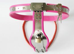 Female Model Y Fully Adjustable Stainless Steel Belt Device With vaginal plug BDSM Sex Toys For Women Metal Underwear1550146