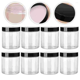 Storage Bottles 8 Pcs Wide Mouth Cream Jar Lotion Container Creami Travel Jars For Creams With Lids