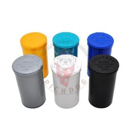 19 Dram Squeeze Pop Top Bottle Dry Herb Box Pill Box Case Herb Containers Airtight Storage Case Smoking Tobacco Pipes Stash Jar6276533