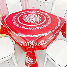 Table Cloth Mantel Rosa Para Mesa Protector Cover Transparent Tischdecke Hochzeit 20PRD38601