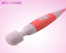 Multispeed Magic Wand Massager AV Vibrator Clit stimulation Body Massager Adult Sex Toy for Women AC Charge Sex Products 07015356558