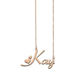 Pendant Necklaces Kay Name Necklace Custom For Women Girls Friends Birthday Wedding Christmas Mother Days Gift91808871658243