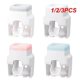 Bath Accessory Set 1/2/3PCS Toilet Toothpaste Dispenser Automatic Wall-mounted Paste Bathroom Accessories Extruder