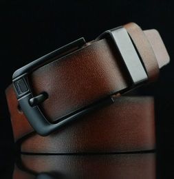 New 2019 Designer Flag Men High Quality Luxury Genuine Leather Pin Casual Belt4012448