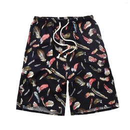 Men's Shorts Casual Beach Holiday Loose Quarter Pants Mens Travel