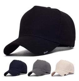 Truck high top men039s big head baseball cap spring and autumn tide brand tongue hat summer visor increased sun protection27197392297553