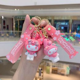 Jade Guigou Kuromi Keychain Pendant Backpack Keychain Jewelry Doll Cartoon Accessories Cute Pendant