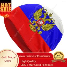 Berets Unisex Winter Warm Bonnet Femme Knitted Hats Fashion Russian Flag Beanie Cap Outdoor Ski Beanies Caps For Men Women