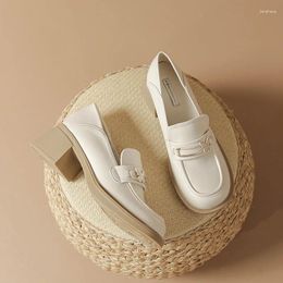 Casual Shoes Woman Shoe Clogs Platform Bow-Knot Round Toe British Style Oxfords Loafers With Fur Creepers Butterfly Summer Preppy