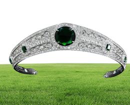 NEW Real Austrian Rhinestone CZ Princess Eugenie Wedding Bridal Tiara Crown For Women Accessories Jewelry HG086A Y2008075662289
