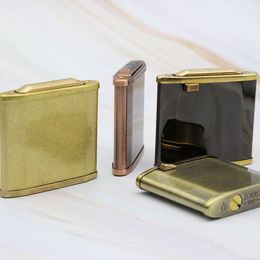 Zorro Gentleman Kerosene Lighter Open Cover Automatic Ignition Copper Shell Oil Cigar Lighter