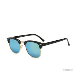 Designer Sunglasses Classical Brand Fashion Half Frame Sun glasses Women Men Polarized Sunnies Outdoors Driving Glasses UV400 Eyewear 8JCC