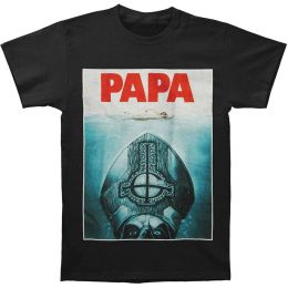 T-Shirts Authentic Ghost Band Papa Emeritus Ii Jaws Tshirt New Summer Short Sleeves Cotton Tshirt Top Tee Haruku