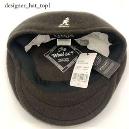 Ball Caps KANGOL American Style Kangaroo designer High Quality fashion Real Wool Forward Hat for Women French Painter Autumn And Winter Beret Men Womens Hats