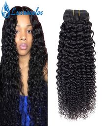 8A Brazilian Curly Hair Bundles 100 Unprocessed Brazilian Kinky Curly Human Hair Weave Bundles Natural Colour 9009366