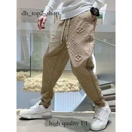 Pantaloni Louiseviution Louisly-Vittonly Varsity Designer Pants LVSE Pants Man Pants Autunno Inverno Nuovo nei pantaloni maschi