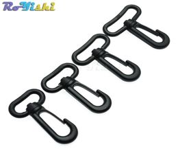 50pcslot Plastic Snap Hooks Rotary Swivel Backpack Buckles Webbing 20mm 25mm 31mm 38mm7987539