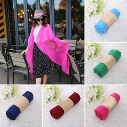 Bandanas Summer Sun Protection Beach Scarves Wrap Hijab Scarf Shawls Pashmina