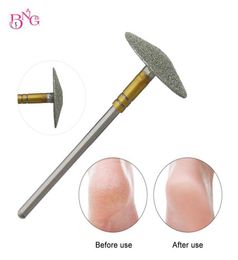 BNG Diamond Drill Bit Rotary Burr Foot Cuticle Clean Manicure Pedicure Tools Drill Accessories Nail Mills Umbrella1444292