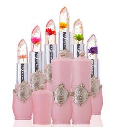 Moisturiser Longlasting Lipstick Jelly Flower Makeup Temperature Changed Colour Lip Blam Pink Pintalabios Transparent 3797357