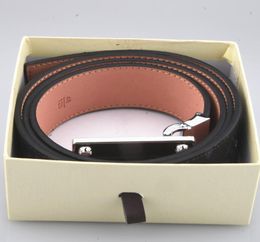 Belts Mens Belt Fashion Belts Men Leather Black Business Belts Women Big Gold Buckle Womens Classic Casual Ceinture with Orange Bo1565456