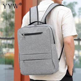 Backpack Large Capacity Men Business Travel Waterproof Slim Laptop School Bag Nylon Office Backpacks