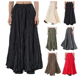 Skirts Table Womens Solid Color Skirt Women's Loose Oversized For Girls 7/8
