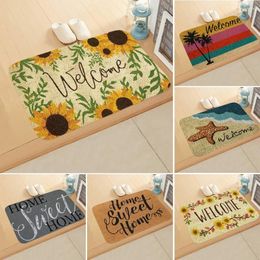 Carpets Rug Floor Mats For Home Flower Mat Kitchen Living Room Bathroom Aesthetic Small Rugs Bedroom