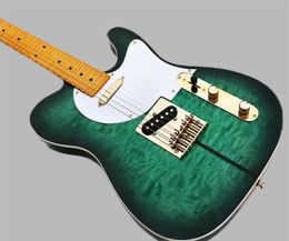 factory Arrival Custom Shop Electric Guitar Merle Haggard Signature Tuff Dog - Excellent Quality, SUPER RARE,Green Colour