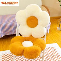 Pillow Hair Flower Office Sofa Chair Car Petal Futon Sunflower Throw Poached Egg Easter Decorate