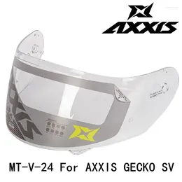 Motorcycle Helmets AXXIS GECKO SV Shield Professional Helmet Visor Original MT-V-24