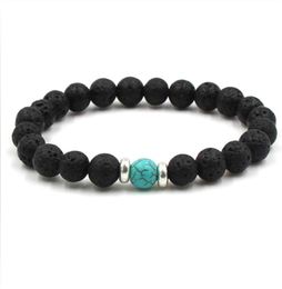 8mm natural stones beads bracelet men women lava blue emperor imperial stone bracelet78789008031016