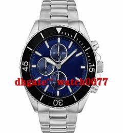 NEW Hugo Men039s Ocean Edition Silver Blue Watch Hb151370409112683