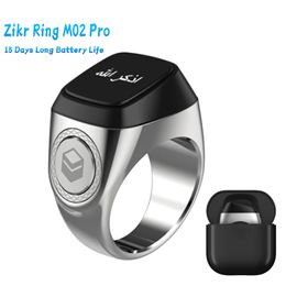 Smart Tally Counter for Muslims Zikr Ring Digital Tasbih Counter 5 Prayer Time Reminder Tasbeeh Counters Islamic Muslim Eid Gift 240423