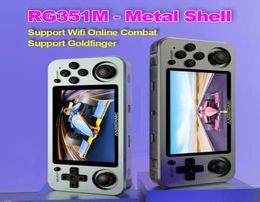 ANBERNIC RG351M RG351P Retro Video Game Console Aluminium Alloy Shell 2500 Game Portable Console RG351 Handheld Game Player 2103177620510