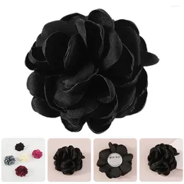 Brooches Cute Vintage Rose Brooch Banquet Clothes Pins Women Clothing Fabric Flower Lapel