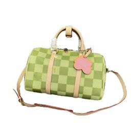 LOULS VUTT Travel Women Checkerboard Contrast Bags Diagonal Outdoor Bag For Luxury Ladies Designer Handbag Card Holder 24ss Crossbody Wallet