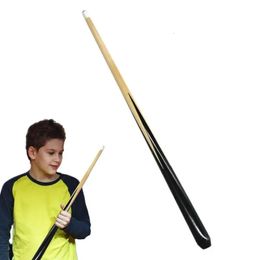 Billiard Cue Sticks Portable Wooden 68cm Pool Cue Black Pool Cue For Young Players Reusable Billiard Cue For Enhances Fine Motor 240415