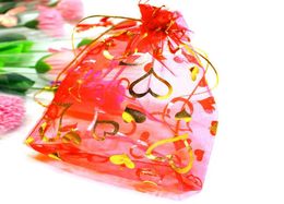 Whole 400 pieces Drawable Small Organza Bags 1012cm Favor Wedding Christmas Gift Bag Jewelry Packaging Bags Pouches7610366