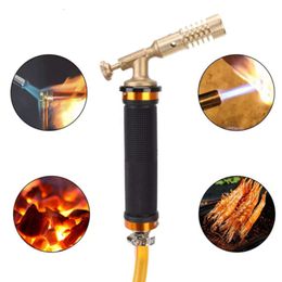 Factory Spot Portable Torch Butane Without Without Gas Welding Cooking Blow Torch Copper Gun Lighter Heating Welding Ignition Lighter