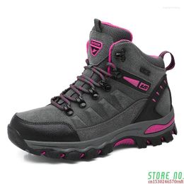 Casual Shoes Waterproof Hiking Women Outdoor Sport Trekking Men Sneakers Mountain Climbing Trail Footwear Winter Walking Boots