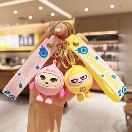 Silikon Egg Transformation Pendant Doll Little Doll Par Cartoon Creative Keychain Doll Pendant Accessories