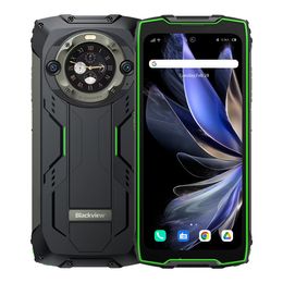 Rugged tank AMOR phone BV9300 Pro 12GB+256GB 6.7 INCH Front 1.32 INCH DUAL PLAY Rear Android 13 G99 Octa 10Core 4G Mobile Phone 15080 battery NFC Smartphone